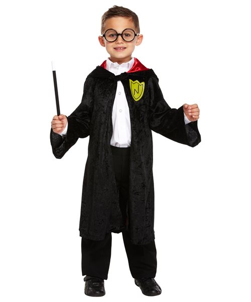 CHILD WIZARD HARRY POTTER DRESS UP OUTFIT 4-12 boys girls fancy dress ...