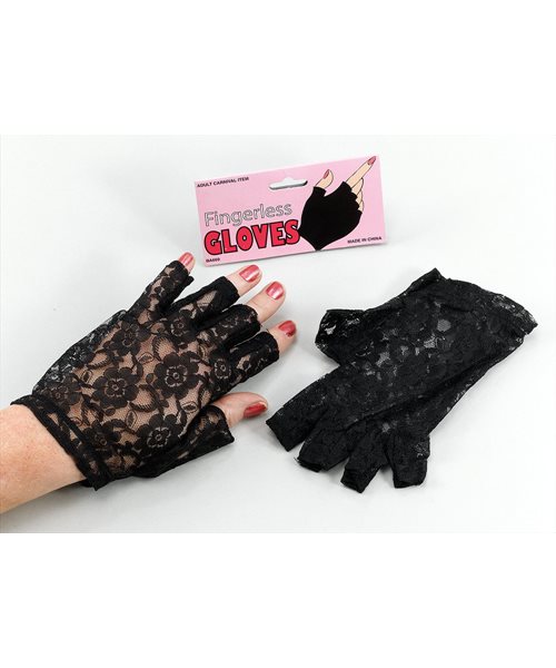 Lace Fingerless Madonna Gloves Womens Ladies Fancy Dress Costume Accessory Ebay